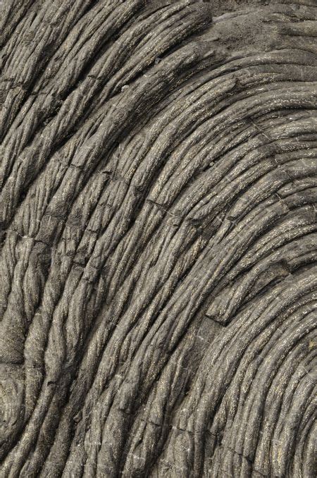 Ropy texture of cooled pahoehoe lava in Hawaii Volcanoes National Park | Freestock photos