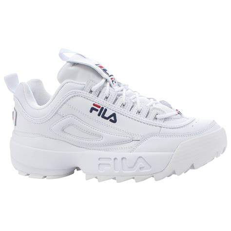 Fila Leather Disruptor Ii Training Shoes in White for Men - Lyst