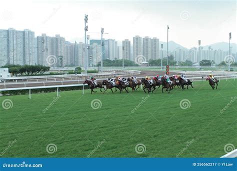 Sha Tin Racecourse, Located in Sha Tin in the New Territories. 11 July ...