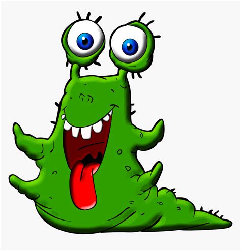 Cute Monster Clip Arts - Green Monster Cartoon Png, Transparent Png , Transparent Png Image ...