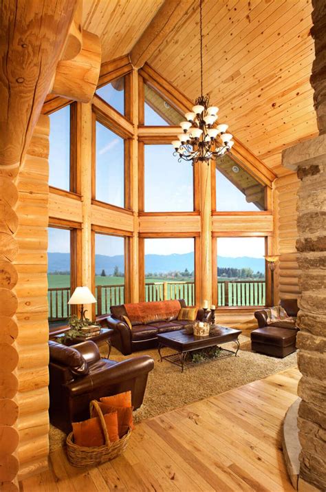 Interiors | Yellowstone Log Homes