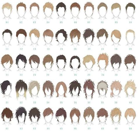 Male hair reference | Guy drawing, Drawings, Hair reference