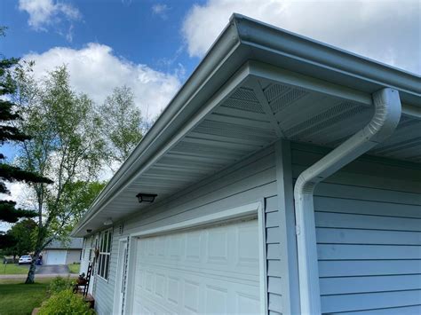 Replacement of Soffit and Seamless Gutter Installation in Wausau, WI - Oakwood Exteriors