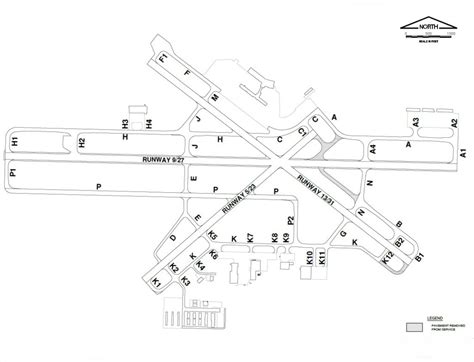 Las Runway Map