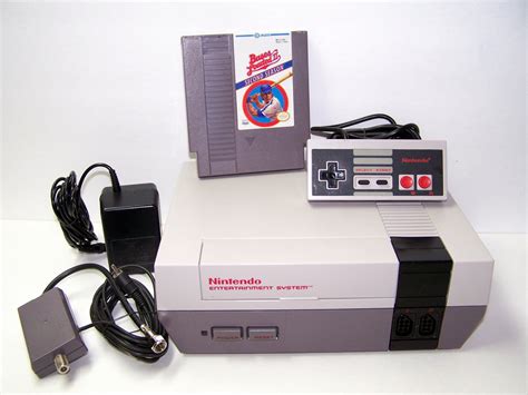 Original Nintendo NES entertainment system