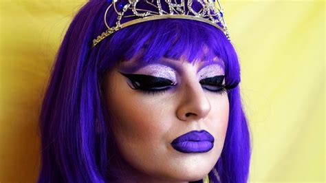 Drag QUEEN Halloween Makeup Tutorial - YouTube