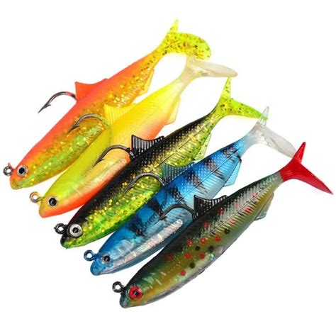 1PC Fishing Lure 11.5cm Plastic Hard Bass Baits 5 Colors Minnow Lures bait fish for river isca ...