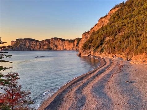 Sunrise at Forillon National Park