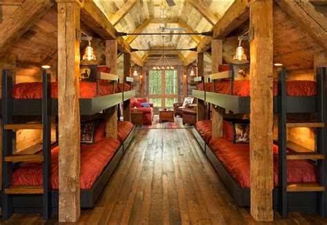 Bunk House with Rustic Interiors - Home Bunch Interior Design Ideas