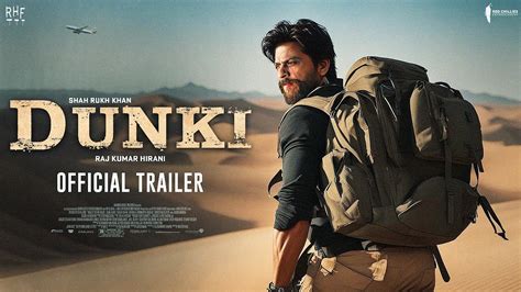 DUNKI Official Trailer 2024 | Shahrukh Khan | Taapsee Pannu | Rajkumar Hirani | Dunki Teaser ...