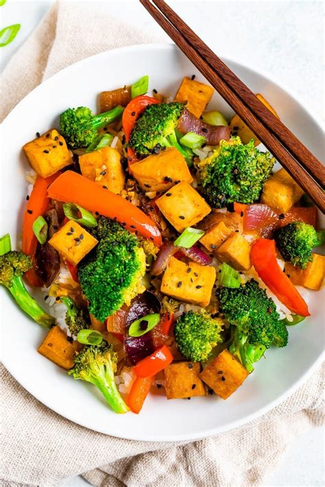 Healthy + Easy Tofu Stir-Fry - Eating Bird Food