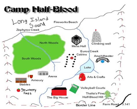 Map Of Camp Half Blood - Maping Resources