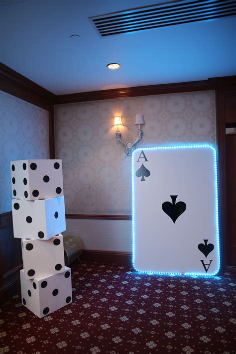 casino decor for casino party or boardwalk empire party or event … | Casino decorations, Casino ...