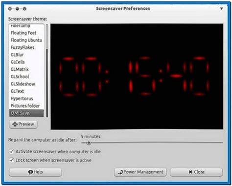 Screensaver Clock Linux - Download-Screensavers.biz