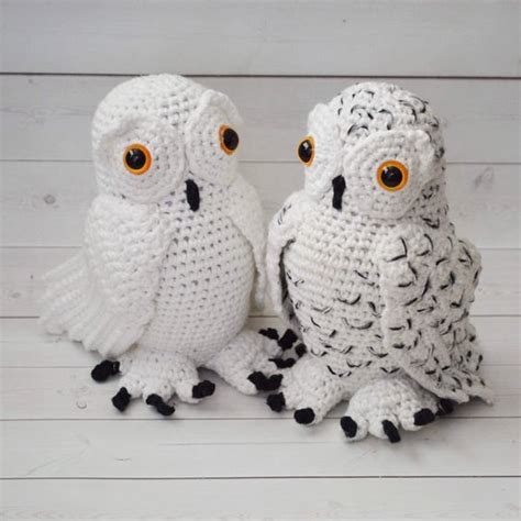 Snowy owl free crochet owl pattern » Weave Crochet