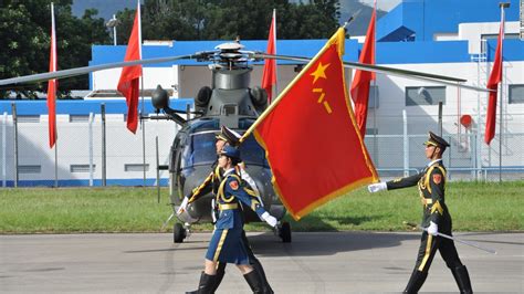 Chinese President Xi inspects Hong Kong People's Liberation Army garrison