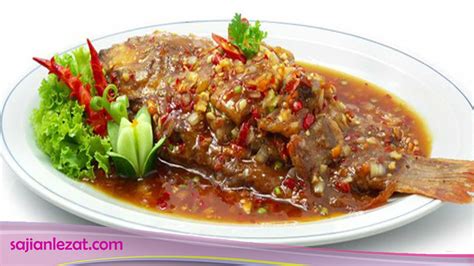 Resep Ikan kakap Merah Pedas Asam