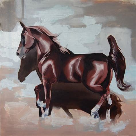 Horse Portrait – Original Oil Painting - Horse Memorial Painting - Horse Painting - Horse Wall ...