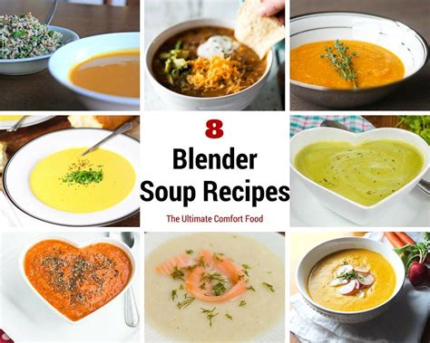 8 blender soups to keep you warm | Blendtec recipes, Blender soup, Homemade soup