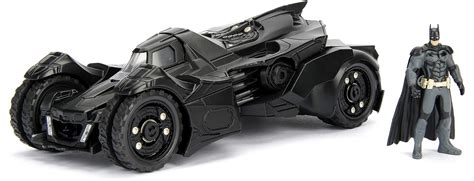 Buy Jada Toys DC Comics Batman 2015 Arkham Knight Batmobile & Batman Metals Die-cast collectible ...