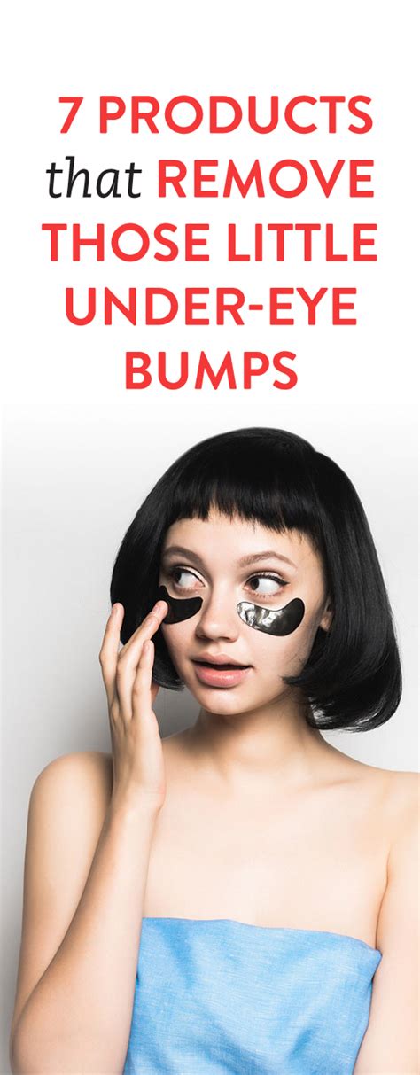 7 Products That Remove Those Little Under-Eye Bumps #Eyecreams | Bumps under eyes, Skin, Skin care