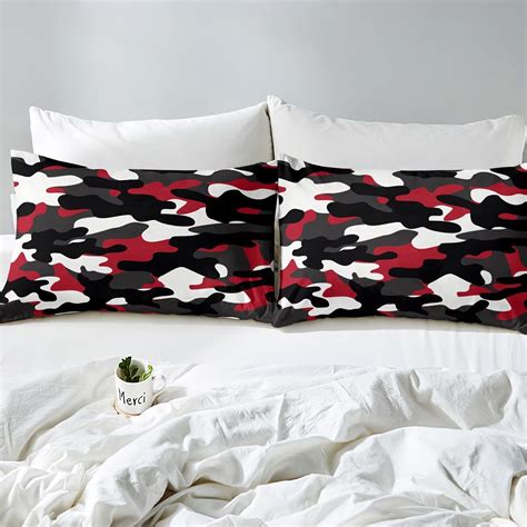 Kids Boys Camo Comforter Set,Army Camouflage Down Comforter For Teens ...