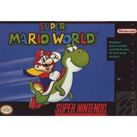 Super Mario World Super Nintendo SNES Game For Sale | DKOldies