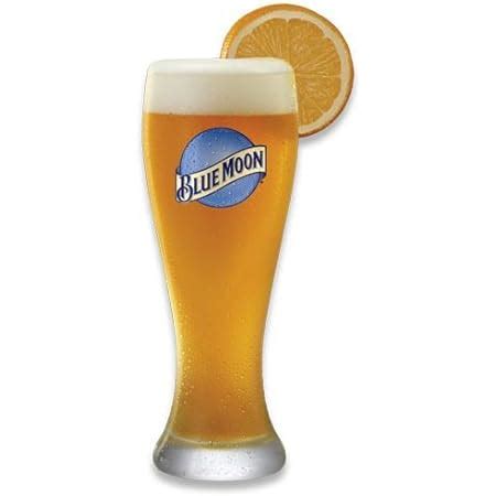 Amazon.com | Blue Moon 16 Oz Pilsner Beer Glass Set of 2: Beer Glasses