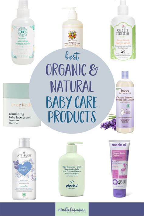 The Best All Natural Baby Products - Mindful Momma