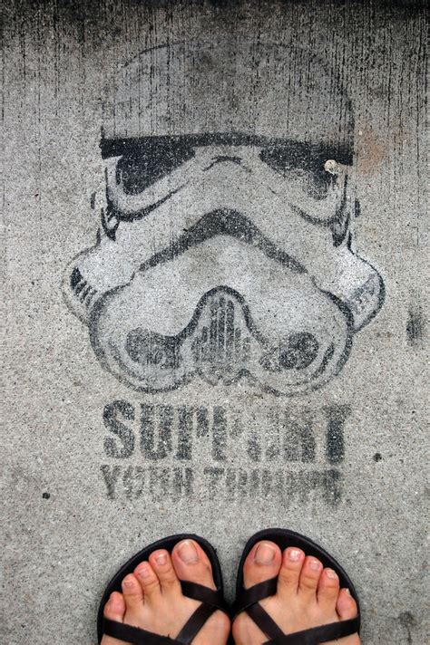 May The Art Be With You: Star Wars Stormtrooper Graffiti | Urbanist