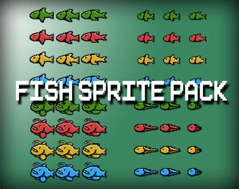 FISH SPRITE PACK by FreakyDAYZ