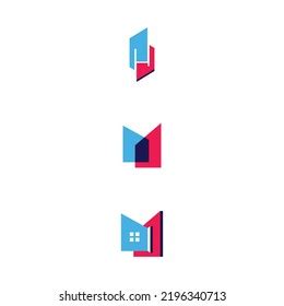 Work Home Logo Vector Set Logo Stock Vector (Royalty Free) 2196340713 | Shutterstock