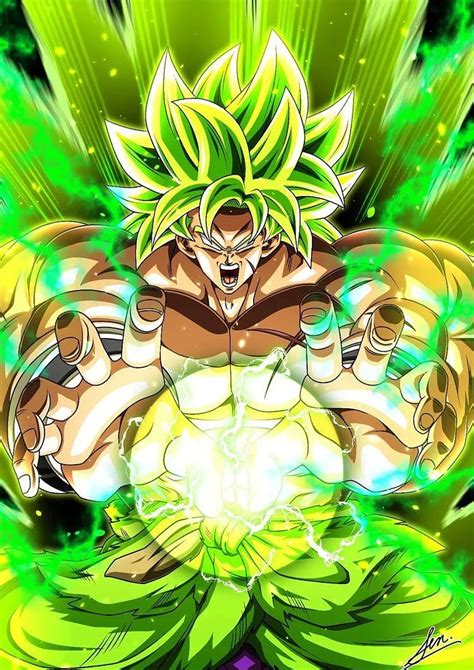 Broly Legendary super Saiyan. Dragon ball super artwork, Dragon ball ...