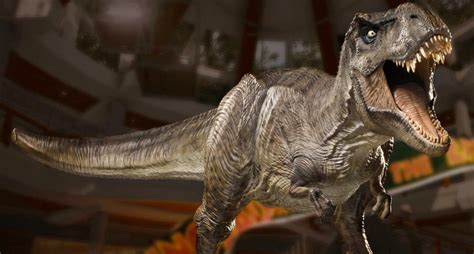 Cool Stuff: 'Jurassic Park' T-Rex Statue Roars To Life From Iron Studios