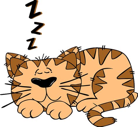 Download Cat, Sleeping, Cute. Royalty-Free Vector Graphic - Pixabay