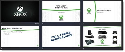 Going Modern Gaming with an Xbox PowerPoint Template - The PowerPoint Blog