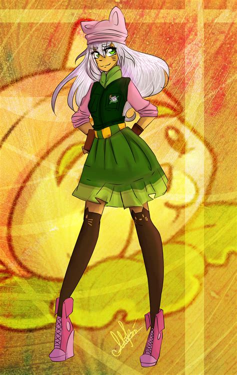 PvZ:Cattail(humanization) by Crazy-Matroskin55 on DeviantArt