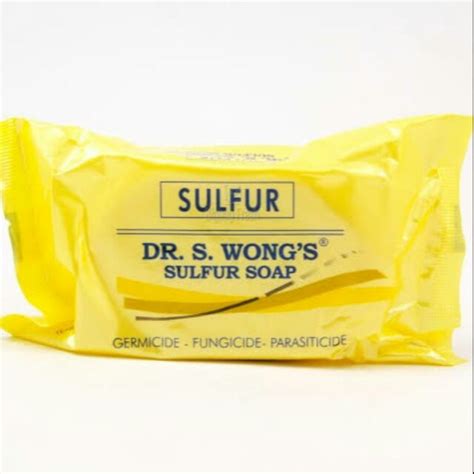 Dr. S. Wong's Sulfur soap 135g | Shopee Philippines