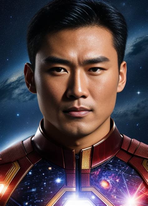 Asian SuperHero Man with space manipulation powers | Pincel