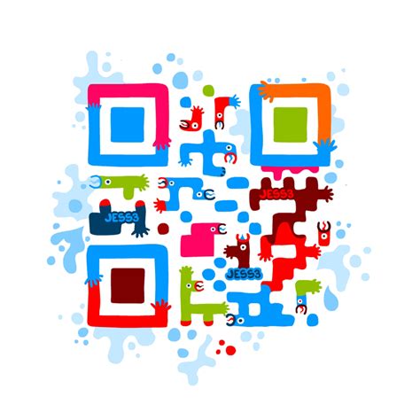 QR Code Art - JESS3