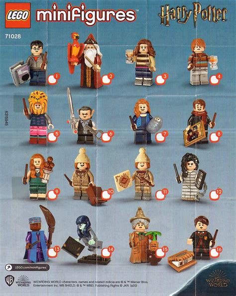 Brickfinder - LEGO Harry Potter CMF Series 2 (71028) Full Character Insert!