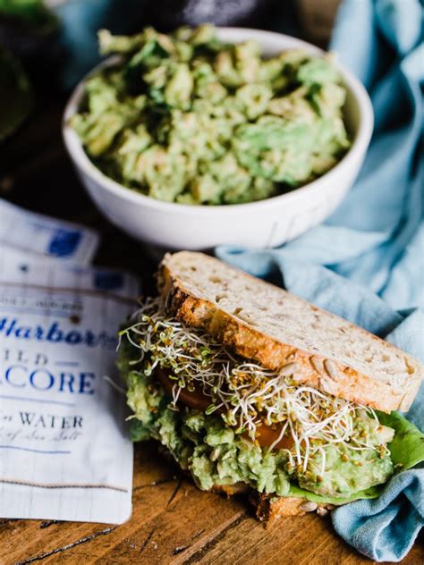 Tuna Avocado Sandwich - Dad With A Pan