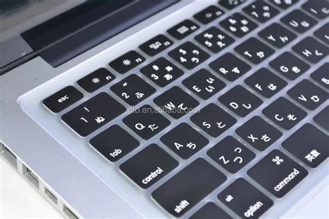 For Macbook Pro Japanese Keyboard Cover Silicone,Custom Keyboard Skin ...