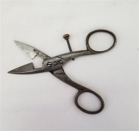 Vintage Wm Elliot & Co Buttonhole Scissors 4-1/4 | Etsy