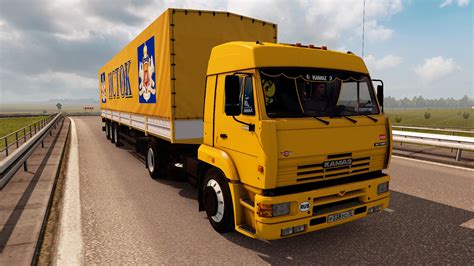 ETS2 - Kamaz 5460 Truck V5.0 (1.36.x) | Euro Truck Simulator 2 | Mods.club