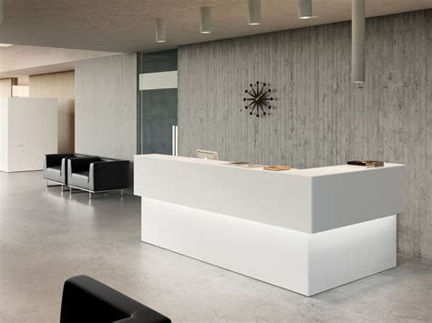 The Urban Design Directory: Quaranta 5 reception desk | Modern reception desk, Reception desk ...