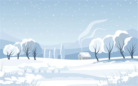 Download wallpapers abstract winter landscape, 4k, hut, abstract art, mountains, abstract nature ...