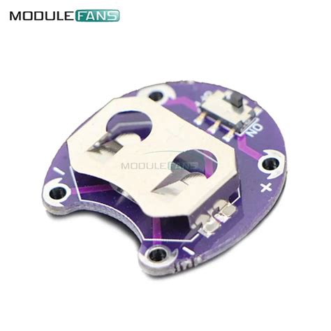 LilyPad Coin Cell Battery Holder CR2032 Battery Mount Diy Kit Electronic PCB Board Module Small ...