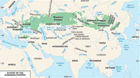 the Steppe | Map, Biome, Eurasia, Peoples, & Animals | Britannica