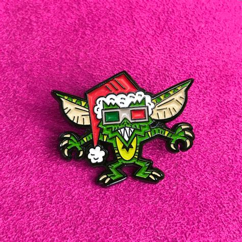 Christmas Gremlins Enamel Pin - Etsy